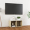vidaXL - Tv-meubel - 72x35x36,5 - cm - bewerkt - hout - sonoma - eikenkleurig