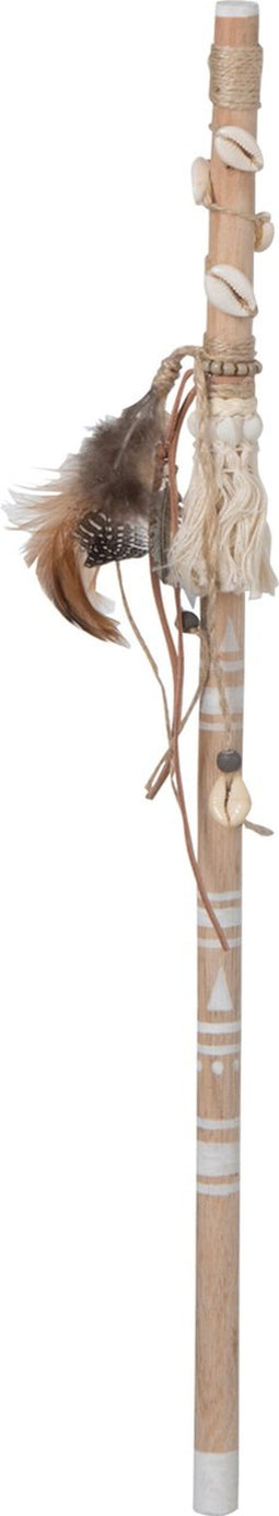 J-Line decoratie Stok Boho Beach - hout - naturel/beige