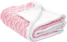 HONEYCOMB - Bedsprei - Roze - 150 x 200 cm - Polyester