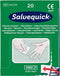 Salvequick wondreinigingsdoekjes - dispenser 20 stuks - steriel en vochtbestendig (20 stuks)