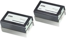 Aten VE800A-AT-G - HDMI extender - Max 60m over Cat.5 - Inclusief voeding en ophangbeugel