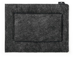 Durable MultiBag EFFECT - Laptophoes 33 cm - 60% gerecycled PET-vilt - Antraciet