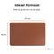 Castagnola - Lederlook Placemat - Antislip Waterafstotend 45x30 cm - Bruin