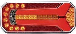 WAS Aanhangerachterlicht Open kabeleinden Knipperlicht, Remlicht, Mistachterlicht, Achterlicht Achter, Links, Rechts 12 V, 24 V Meerdere kleuren Helder glas
