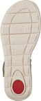 Tamaris COMFORT Essentials - Dames Sandalen - Sleehak 4,5 cm - IVORY - Maat 39