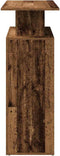 vidaXL - Receptiebalie - 100x40x104 - cm - bewerkt - hout - oud - houtkleurig