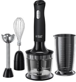 Russell Hobbs 24702-56 - 3-in-1 Staafmixer - 500 Watt 2 Snelheden - Mat Zwart