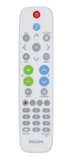 Philips 22AV1604B - Afstandsbediening TV - Drukknoppen - Wit