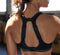 Shock Absorber Ultimate Run Bra S5044 - Sportbeha Dames - Extreme ondersteuning - Zwart/Zilver 80E
