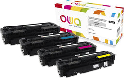 OWA toner HP CF413A - Refurbished HP toner met chip - Magenta - 2.300 Pagina's - 413A, CF413, 413
