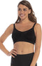 MAGIC Bodyfashion Mama Comfort - Voedingsbeha - Beugelloos met uitneembare pads - Zwart