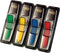 Post-it® Index Pijltjes, Standaard Set, Rood, Blauw, Geel, Groen, 12 x 43 mm, 24 Tabs/Kleur/Dispenser