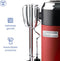 Westinghouse Retro Handmixer - 6 Snelheden + Turbo - Rood