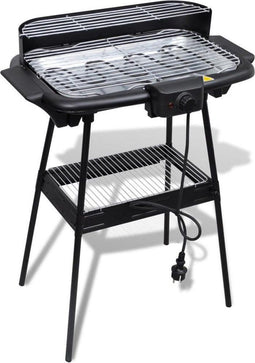 vidaXL Barbecue elektrisch staand rechthoekig