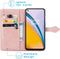 iMoshion Hoesje Geschikt voor OnePlus Nord 2 Hoesje Met Pasjeshouder - iMoshion Mandala Bookcase - Rosé Goud