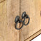 vidaXL - Tv-meubel - 130x30x46 - cm - massief - ruw - mangohout