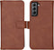 iMoshion Hoesje Geschikt voor Samsung Galaxy S21 FE Hoesje Met Pasjeshouder - iMoshion Luxe Bookcase - Bruin
