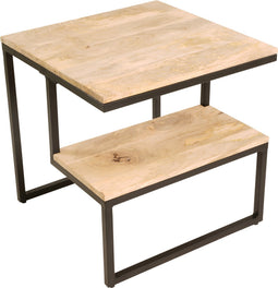 Owen houten bijzettafel - Hout - 50x50x50cm