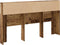 vidaXL - Hoofdbordkast - 180x19x103,5 - cm - bewerkt - hout - oud - houtkleurig