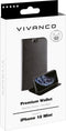 Vivanco PWVVIPH12BK Booklet Apple iPhone 12 mini Zwart