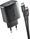 NGS BUD 45W-C - AC Oplader - 1x USB Type-C - Snel opladen - Zwart