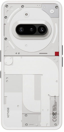 Nothing Phone (3a) - Smartphone - 12GB RAM - 256GB opslag - Wit