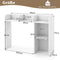Coast Desk Plank - Multifunctionele tafelplank 3 verdiepingen - Wit