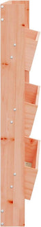 vidaXL - Plantenbak - wandmontage - 3-laags - 60x18,5x110 - cm - douglashout