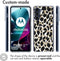 iMoshion Hoesje Geschikt voor Motorola Moto G200 Hoesje Siliconen - iMoshion Design hoesje - Goud / Golden Leopard