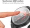 imoshion Screenprotector - Geschikt voor Samsung Galaxy Watch 5 40mm - Full Cover Hard Case / Beschermend Hoesje - Zwart