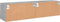 vidaXL - Tv-wandmeubels - 2 - st - 60x30x30 - cm - bewerkt - hout - betongrijs