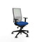 Piqueras y Crespo 1D066G0 - Bureaustoel - Verstelbare hoogte met armleuning - Blauw