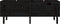 vidaXL - Plantenbak - verhoogd - 160x50x57 - cm - massief - grenenhout - zwart