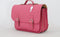 Own Stuff Lederen Boekentas - Antiek roze - Lagere school