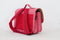 Own Stuff Lederen Boekentas Hartjes Lagere school - Antiek Roze