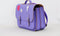 Own Stuff Lederen Boekentas Hartjes - Lila - Lagere school