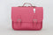 Own Stuff Lederen Boekentas Lagere school - Antiek Roze