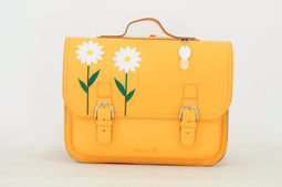 Own Stuff Lederen Boekentas Lagere school Madelief - Sunflower