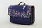 Own Stuff Lederen Boekentas Lagere school Wildflowers - Marine