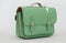 Own Stuff Lederen Boekentas - Pastel groen - Lagere school