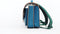 Own Stuff Lederen Boekentas - Seagreen - Hertenkop in reflector - Lagere school