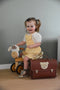Own Stuff Lederen Kleuterboekentas Teddy - Chestnut