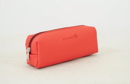 Own stuff Leren pennenzak / pennenetui - Soft Red