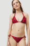 O'Neill Bikini Capri Bondey Mix - Medium bedekking - Rood Print