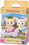 Sylvanian Families 5697 tweeling woestijn vos-fluweelzachte speelfiguren