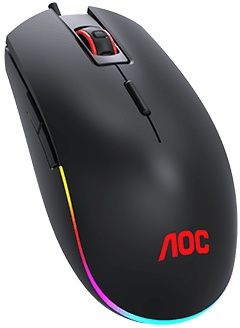 AOC GM500 - Gaming Muis - 5000dpi - Draad - 8 knoppen - USB 2.0