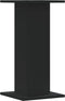 vidaXL - Plantenstandaards - 2 - st - 30x30x60 - cm - bewerkt - hout - zwart
