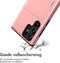 imoshion Hoesje Geschikt voor Samsung Galaxy S23 Ultra Hoesje - Ruimte voor 2 pasjes - imoshion Backcover met pasjeshouder - Rosé Goud