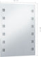 vidaXL - Badkamerspiegel - LED - 60x80 - cm