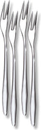 Merkloos Slakkenvork Set 140 mm - Glanzend RVS - 4 Stuks - Voor de Escargot Liefhebber